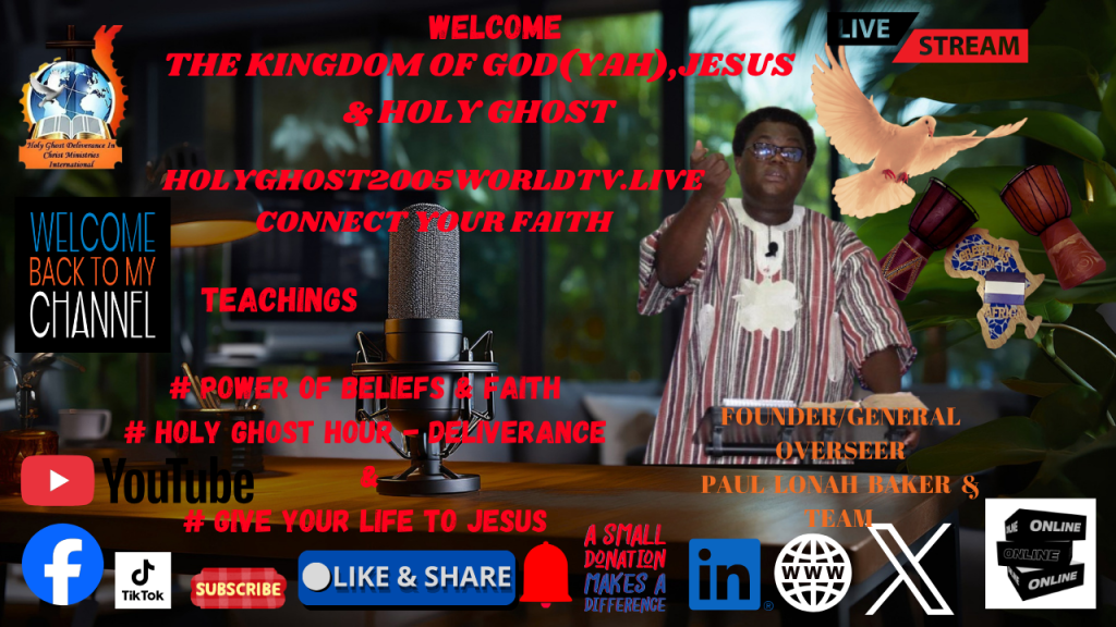 holy ghost deliverance in christ ministries int aka paul l baker ministries live tv