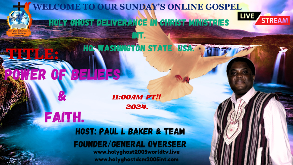 welcome to our sunday's online gospel